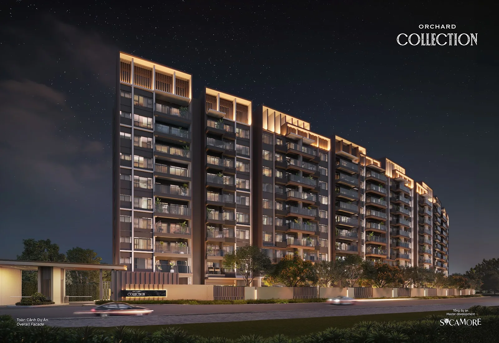 Orchard Collection · Phối cảnh minh họa · Không phải ảnh hiện trạng