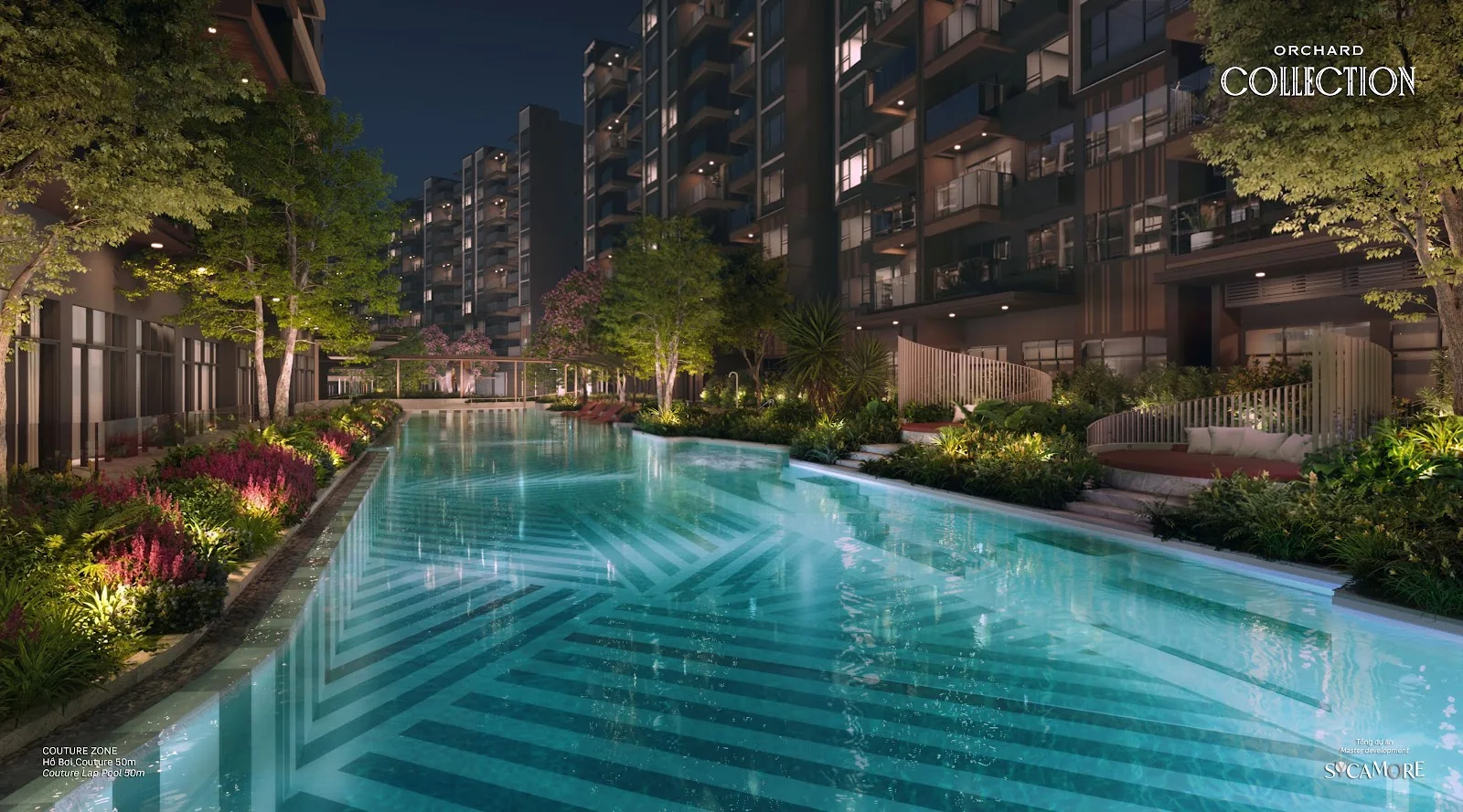 Orchard Collection · Phối cảnh minh họa · Không phải ảnh hiện trạng
